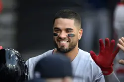 Red Sox rookie batting cleanup in first game of doubleheader